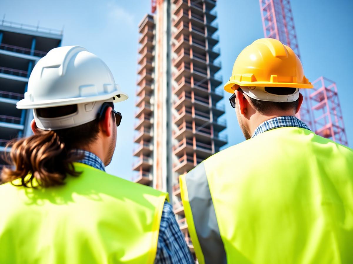 Engineers on site